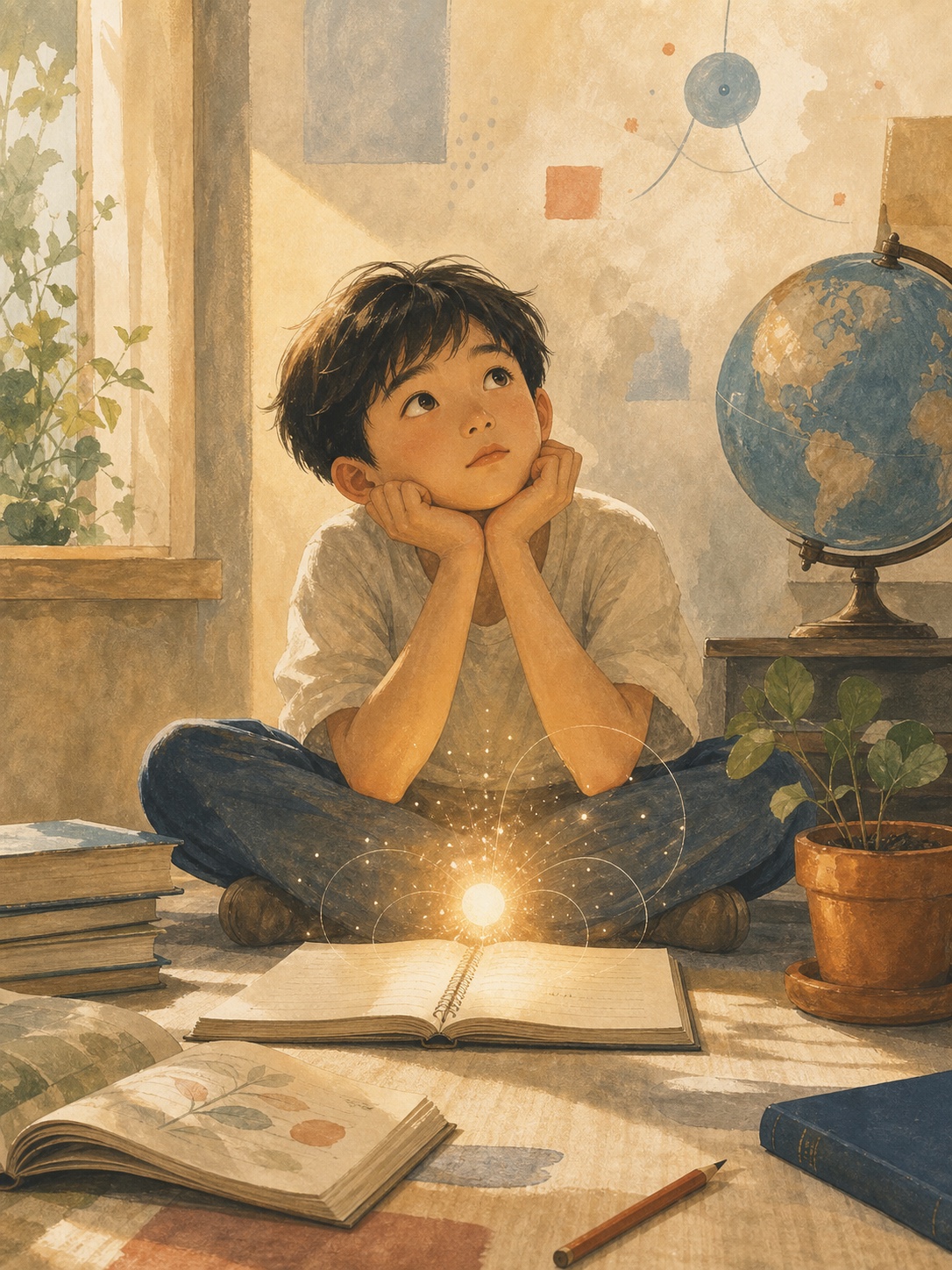Vol.03 표지 — 질문하는 아이